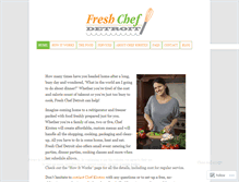 Tablet Screenshot of freshchefdetroit.com